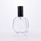50ml  thick bottom transparent round shoulder perfume spray glass bottle